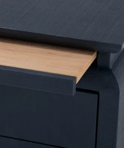 Bungalow 5 New Arrivals Elina 3 Drawer Side Table Navy Blue 13 Bungalow 5 New Arrivals Elina 3 Drawer Side Table Navy Blue