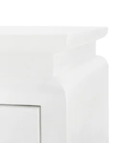 Bungalow 5 Elina 3 Drawer Side Table White 18 Bungalow 5 Elina 3 Drawer Side Table White