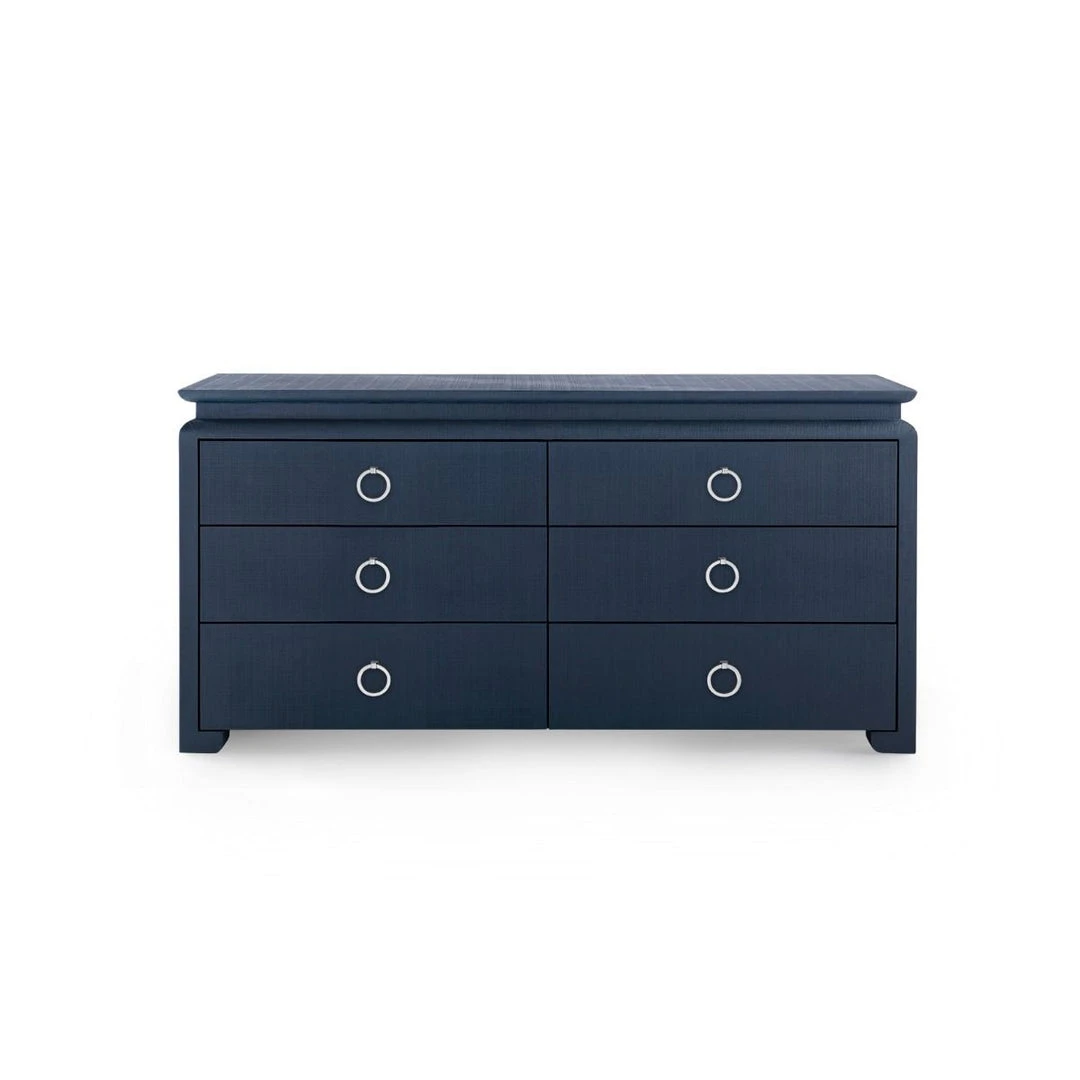 Bungalow 5 New Arrivals Elina Extra Large 6 Drawer Navy Blue 2 Bungalow 5 New Arrivals Elina Extra Large 6 Drawer Navy Blue