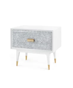 Bungalow 5 Elisa One Drawer Side Table Gray New Arrivals