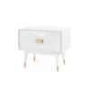 Bungalow 5 Elisa One Drawer Side Table White New Arrivals