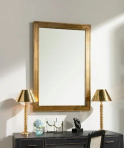 Bungalow 5 New Arrivals Ellen Mirror Brass Large 10 Bungalow 5 New Arrivals Ellen Mirror Brass Large