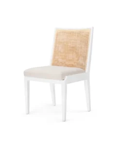 Bungalow 5 New Arrivals Ernest Side Chair White
