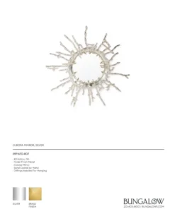 Bungalow 5 New Arrivals Europa Mirror Silver 15 Bungalow 5 New Arrivals Europa Mirror Silver