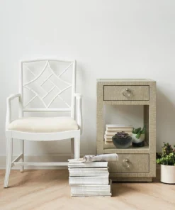 Bungalow 5 Evelyn Armchair White