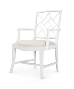 Bungalow 5 Evelyn Armchair White