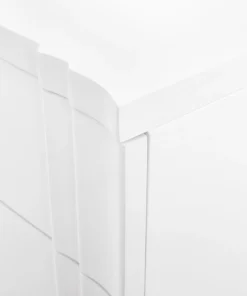 Bungalow 5 Flanders Three Drawer Side Table White 15 Bungalow 5 Flanders Three Drawer Side Table White