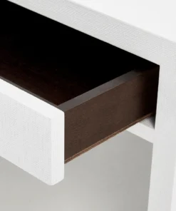 Bungalow 5 New Arrivals Frances 2 Drawer Side Table White 24 Bungalow 5 New Arrivals Frances 2 Drawer Side Table White