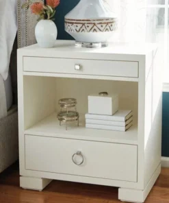 Bungalow 5 New Arrivals Frances 2 Drawer Side Table White 17 Bungalow 5 New Arrivals Frances 2 Drawer Side Table White