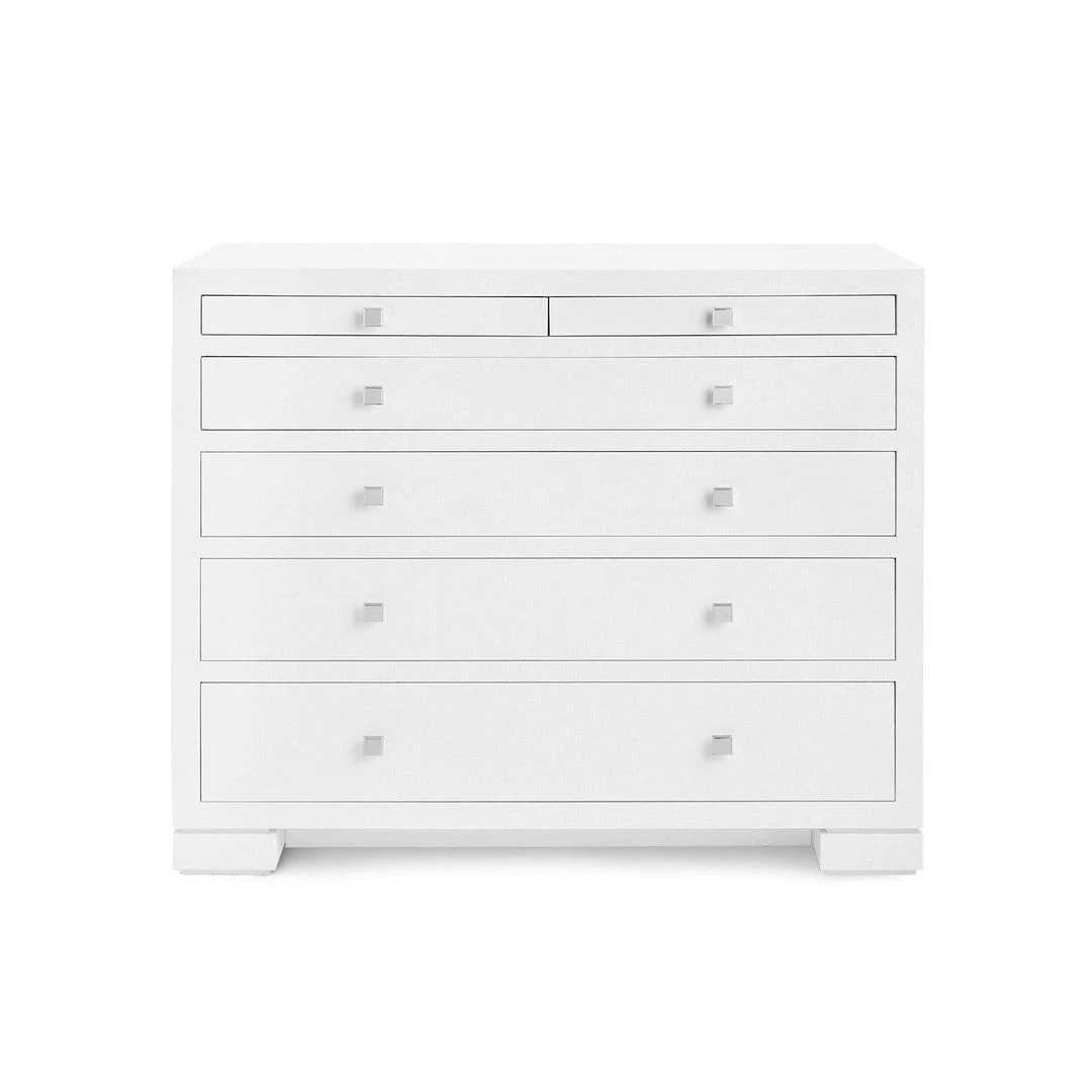 Bungalow 5 Frances 6 Drawer White New Arrivals 5 Bungalow 5 Frances 6 Drawer White New Arrivals