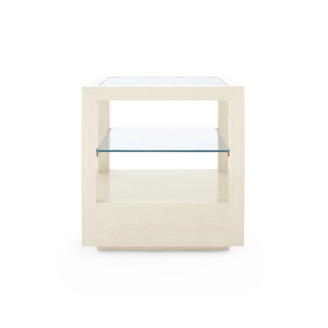 Bungalow 5 Gavin 1 Drawer Side Table Blanched Oak 3 Bungalow 5 Gavin 1 Drawer Side Table Blanched Oak