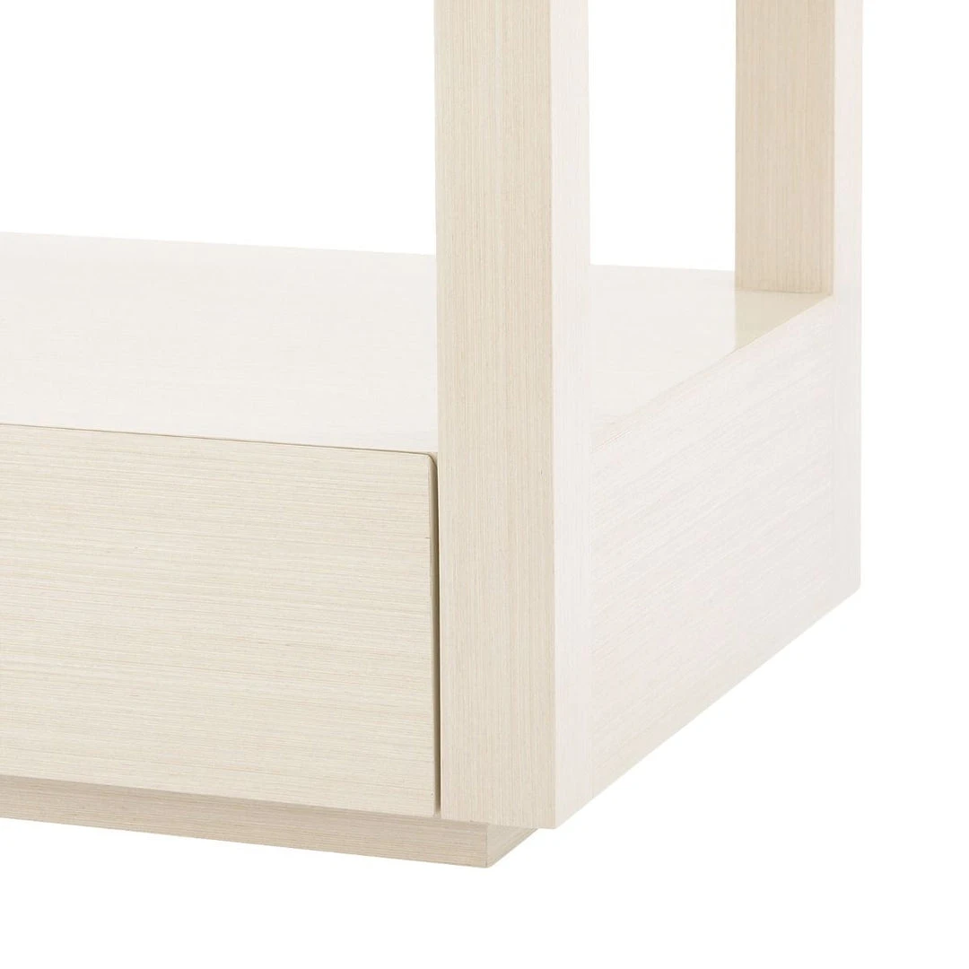 Bungalow 5 Gavin 1 Drawer Side Table Blanched Oak 4 Bungalow 5 Gavin 1 Drawer Side Table Blanched Oak