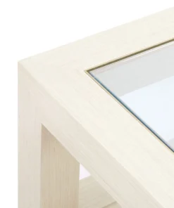 Bungalow 5 Gavin Large Rectangular Coffee Table Blanched Oak