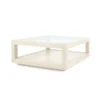 Bungalow 5 Gavin Large Square Coffee Table Blanched Oak