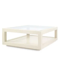 Bungalow 5 Gavin Large Square Coffee Table Blanched Oak