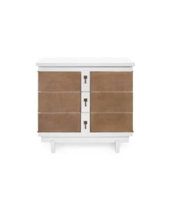 Bungalow 5 New Arrivals Grant Three Drawer Side Table