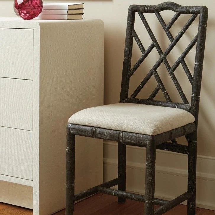 Bungalow 5 Hampton Side Chair Gray 5 Bungalow 5 Hampton Side Chair Gray