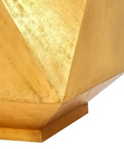 Bungalow 5 New Arrivals Hedron Side Table Brass