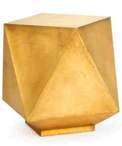 Bungalow 5 New Arrivals Hedron Side Table Brass