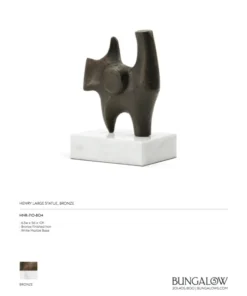 Bungalow 5 New Arrivals Henry Large Statue Bronze 7 Bungalow 5 New Arrivals Henry Large Statue Bronze