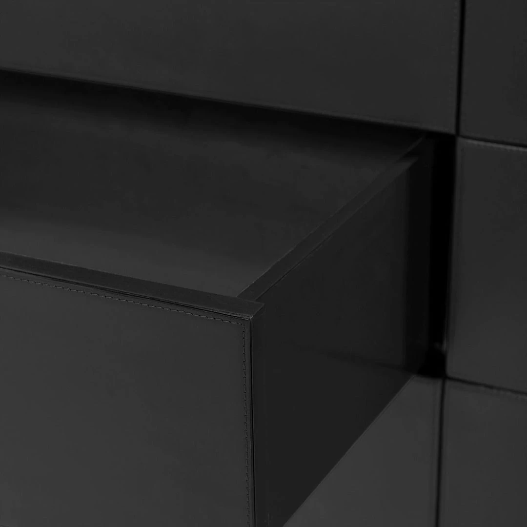 Bungalow 5 Hunter Extra Large 6 Drawer Chest Black New Arrivals 6 Bungalow 5 Hunter Extra Large 6 Drawer Chest Black New Arrivals