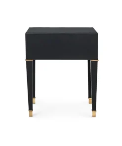 Bungalow 5 New Arrivals Hunter 2 Drawer Side Table Black 16 Bungalow 5 New Arrivals Hunter 2 Drawer Side Table Black