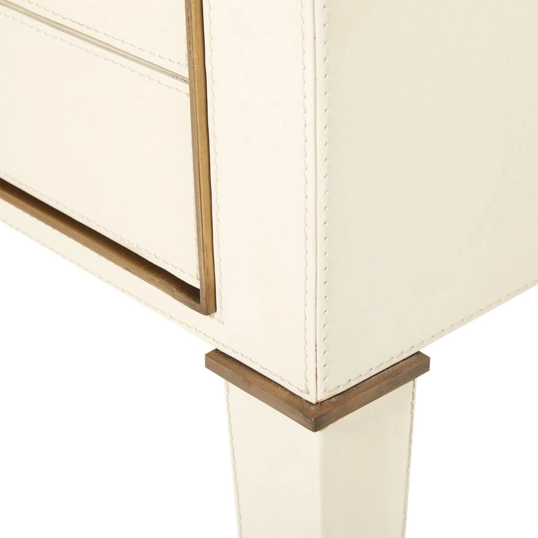 Bungalow 5 Hunter 2 Drawer Side Table Ivory New Arrivals 9 Bungalow 5 Hunter 2 Drawer Side Table Ivory New Arrivals
