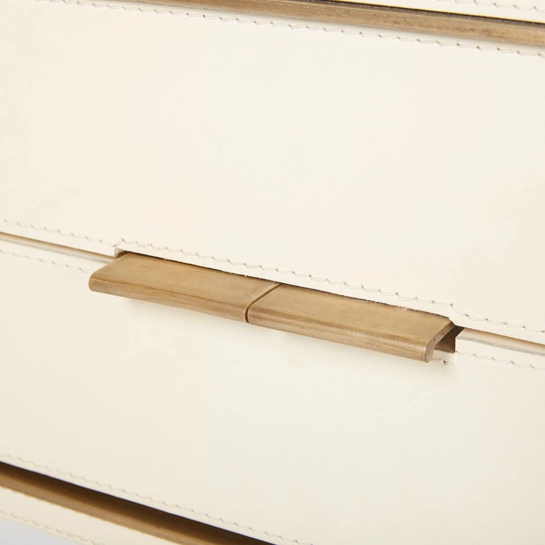 Bungalow 5 Hunter 2 Drawer Side Table Ivory New Arrivals 8 Bungalow 5 Hunter 2 Drawer Side Table Ivory New Arrivals