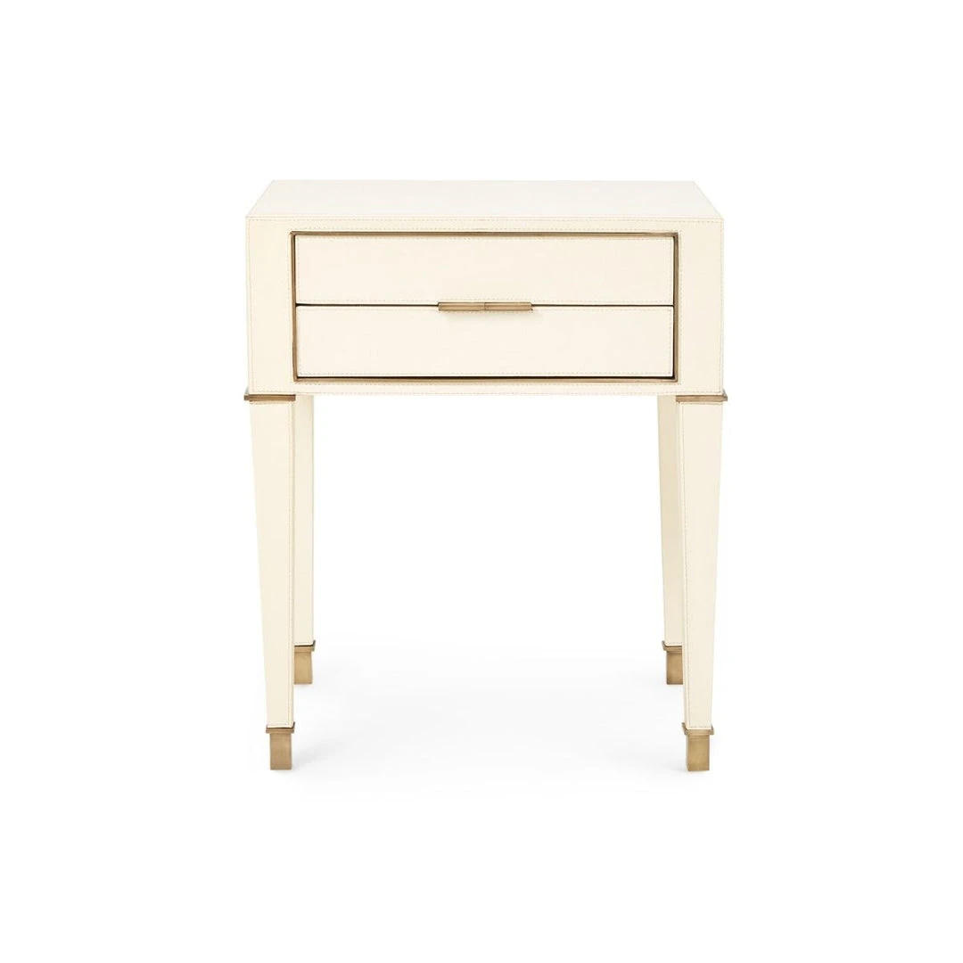 Bungalow 5 Hunter 2 Drawer Side Table Ivory New Arrivals 7 Bungalow 5 Hunter 2 Drawer Side Table Ivory New Arrivals