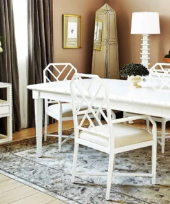 Bungalow 5 New Arrivals Jardin Armchair White