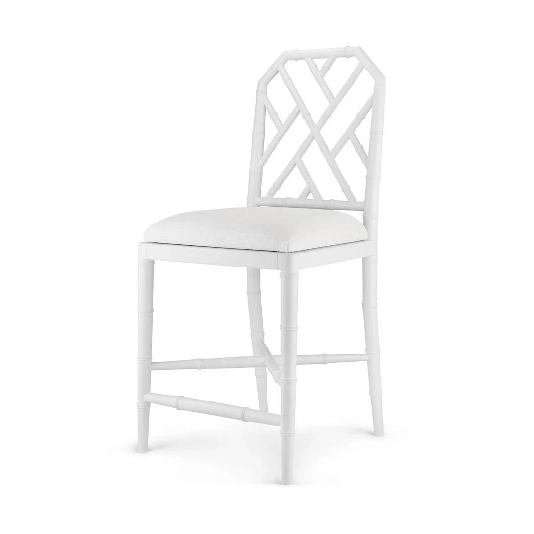 Bungalow 5 New Arrivals Jardin Counter Stool White 1 Bungalow 5 New Arrivals Jardin Counter Stool White