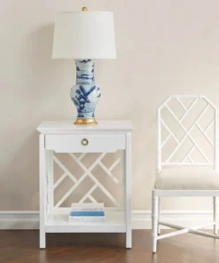 Bungalow 5 New Arrivals Jardin Side Chair White