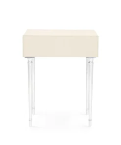Bungalow 5 New Arrivals Jolene 1 Drawer Side Table Ivory 12 Bungalow 5 New Arrivals Jolene 1 Drawer Side Table Ivory