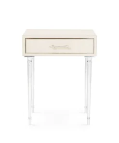 Bungalow 5 New Arrivals Jolene 1 Drawer Side Table Ivory 10 Bungalow 5 New Arrivals Jolene 1 Drawer Side Table Ivory
