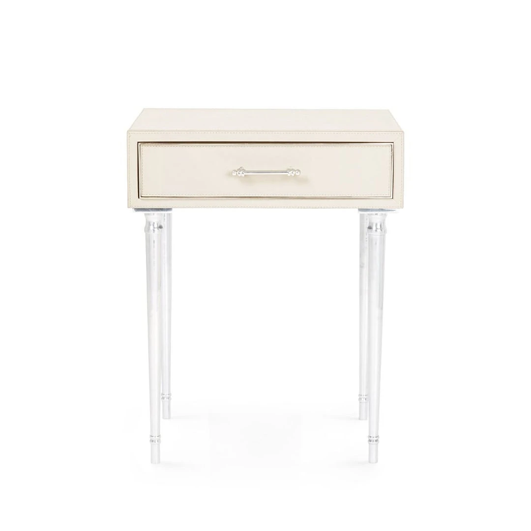 Bungalow 5 New Arrivals Jolene 1 Drawer Side Table Ivory 3 Bungalow 5 New Arrivals Jolene 1 Drawer Side Table Ivory