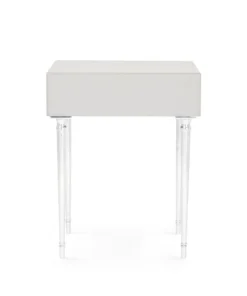 Bungalow 5 New Arrivals Jolene 1 Drawer Side Table Gray 12 Bungalow 5 New Arrivals Jolene 1 Drawer Side Table Gray