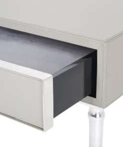 Bungalow 5 New Arrivals Jolene 1 Drawer Side Table Gray 14 Bungalow 5 New Arrivals Jolene 1 Drawer Side Table Gray