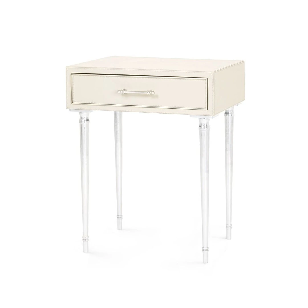 Bungalow 5 New Arrivals Jolene 1 Drawer Side Table Ivory 1 Bungalow 5 New Arrivals Jolene 1 Drawer Side Table Ivory