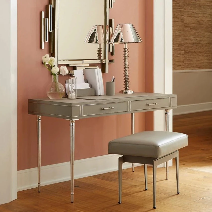 Bungalow 5 New Arrivals Jolene Desk Gray 2 Bungalow 5 New Arrivals Jolene Desk Gray