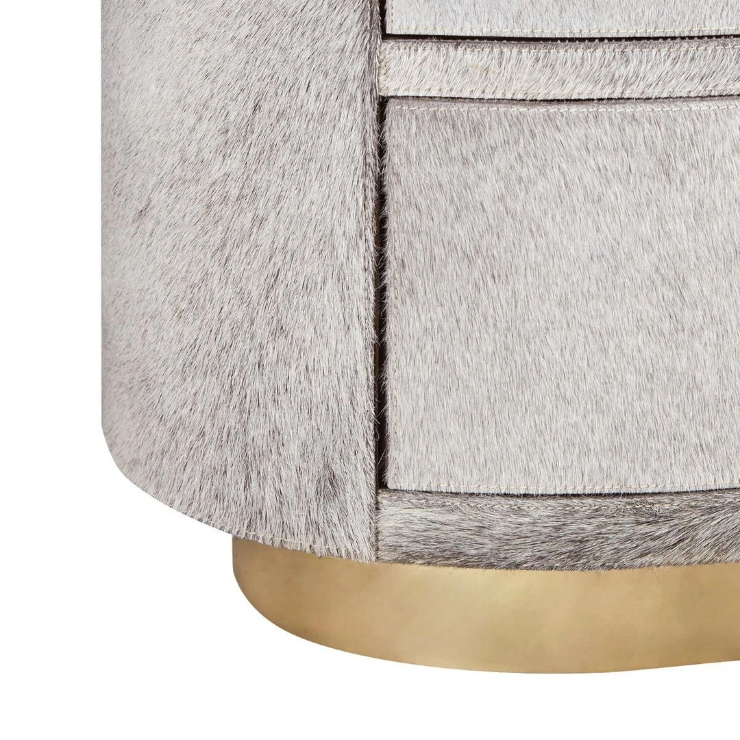 Bungalow 5 Julius 2 Drawer Side Table Gray New Arrivals 6 Bungalow 5 Julius 2 Drawer Side Table Gray New Arrivals