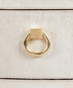 Bungalow 5 Julius 2 Drawer Side Table White