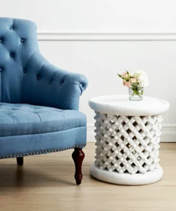 Bungalow 5 Kano Side Table White