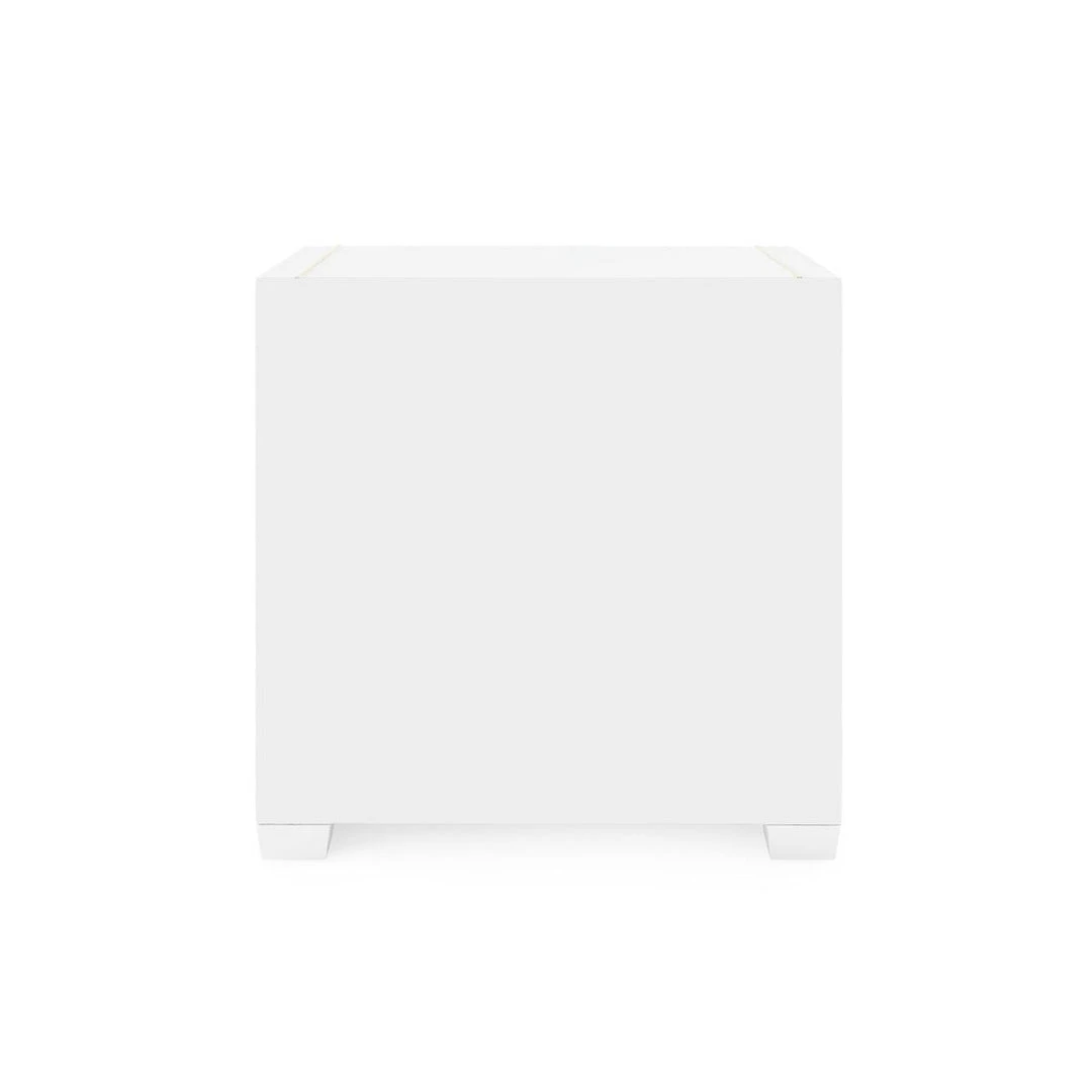 Bungalow 5 Karen 1 Drawer Side Table White 6 Bungalow 5 Karen 1 Drawer Side Table White