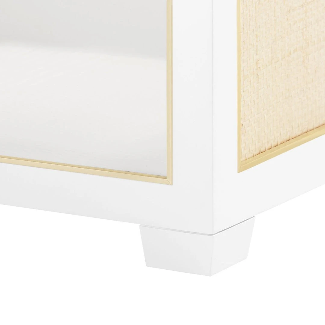 Bungalow 5 Karen 1 Drawer Side Table White 7 Bungalow 5 Karen 1 Drawer Side Table White