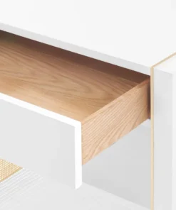 Bungalow 5 Karen 1 Drawer Side Table White 21 Bungalow 5 Karen 1 Drawer Side Table White