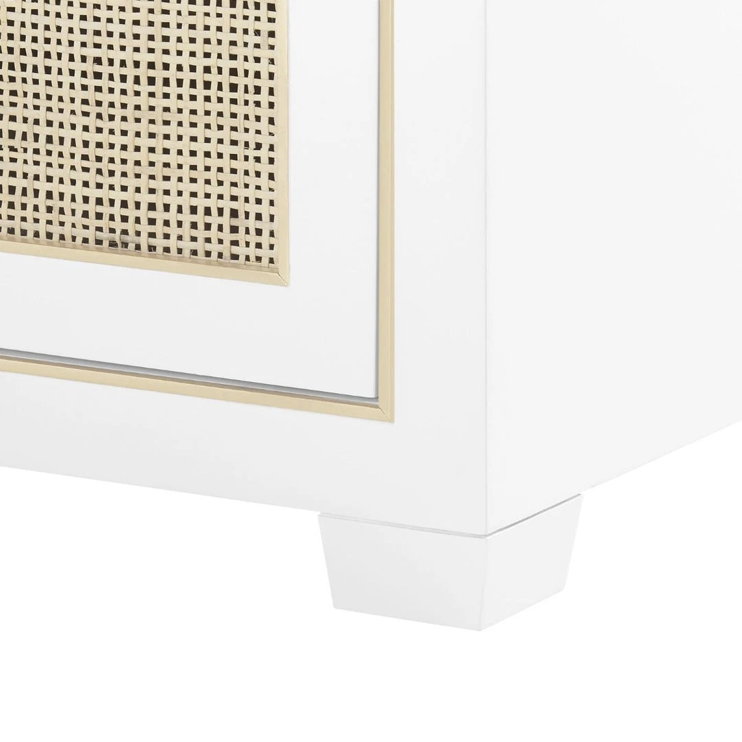 Bungalow 5 Karen 4 Door Cabinet White New Arrivals 7 Bungalow 5 Karen 4 Door Cabinet White New Arrivals