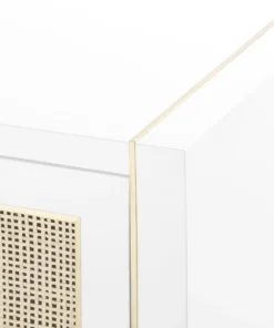 Bungalow 5 Karen 4 Door Cabinet White New Arrivals 17 Bungalow 5 Karen 4 Door Cabinet White New Arrivals