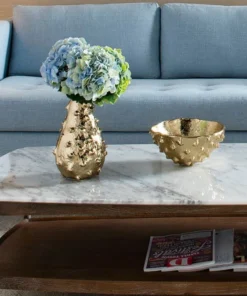 Bungalow 5 Kiwano Vase Brass