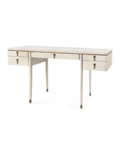 Bungalow 5 Lanna Desk Bleached Oak New Arrivals