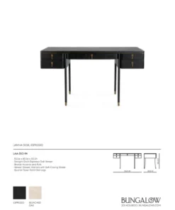Bungalow 5 New Arrivals Lanna Desk Espresso